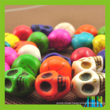 Sell Dyed Howlite Skull beads Turquoise Skull Beads